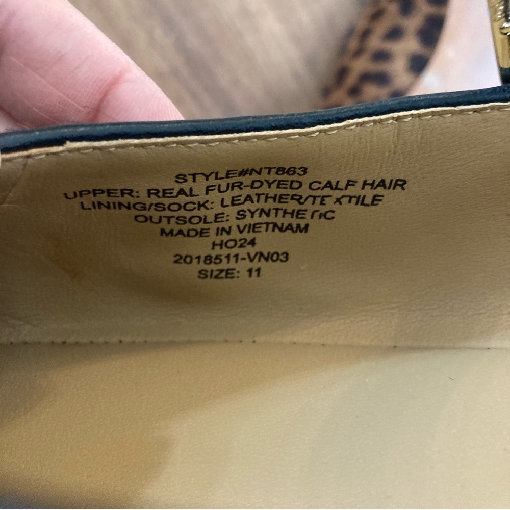 Madewell Remy Flats Leopard, size 11 - Picture 7 of 7